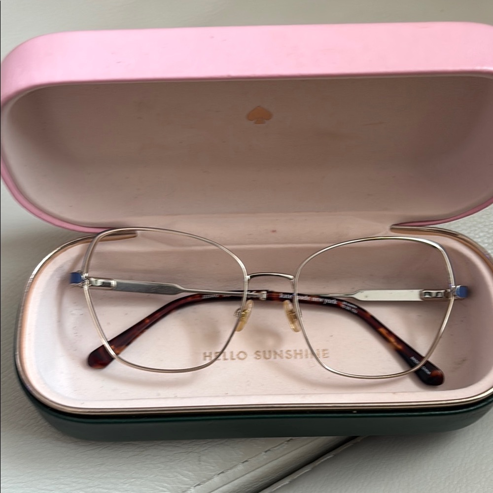 Kate Spade Silver and Tortoise Glasses - Zeena